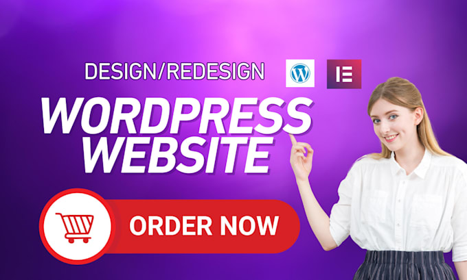 do wordpress website development design or redesign wordpress blog website