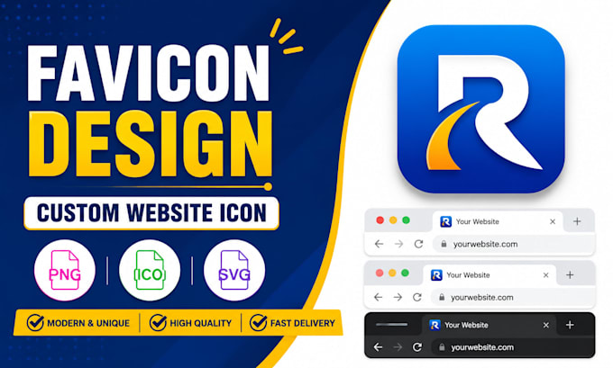 create custom favicon icon for your website