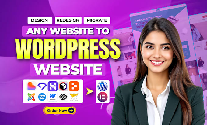 design or redesign wordpress website, clone convert ai design figma to wordpress