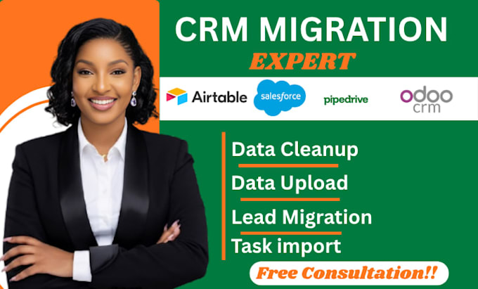 migrate your CSV and excel data into airtable, pipedrive, hubspot CRM