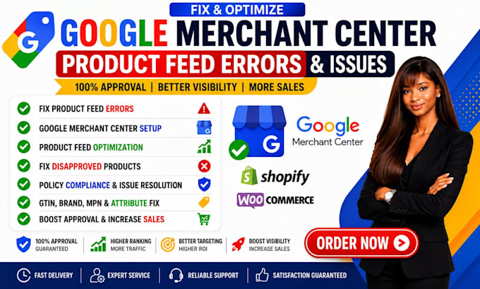 fix and optimize google merchant center product feed issues