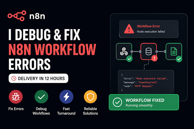 debug and fix n8n workflow errors in 12 hours