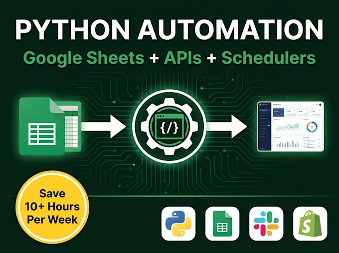 automate your workflows with python scripts and google sheets API