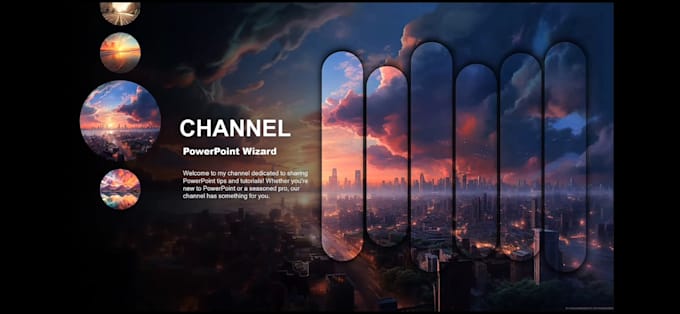 give a creative powerpoint display