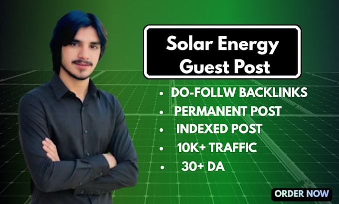 provide solar guest post backlinks on renewable energy blogs