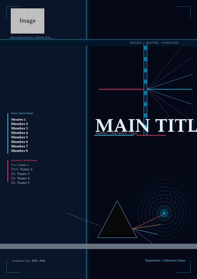create academic, premium and stylish latex templates