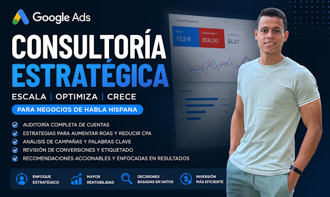 be your google ads consultant for scaling and optimization