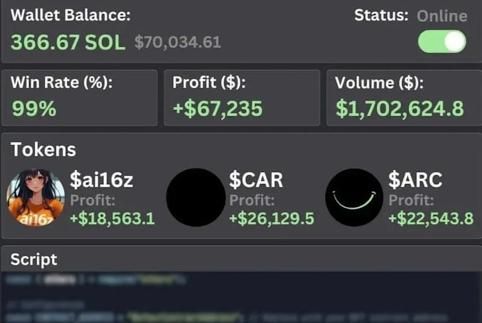 build a crypto trading bot, solana trading bot
