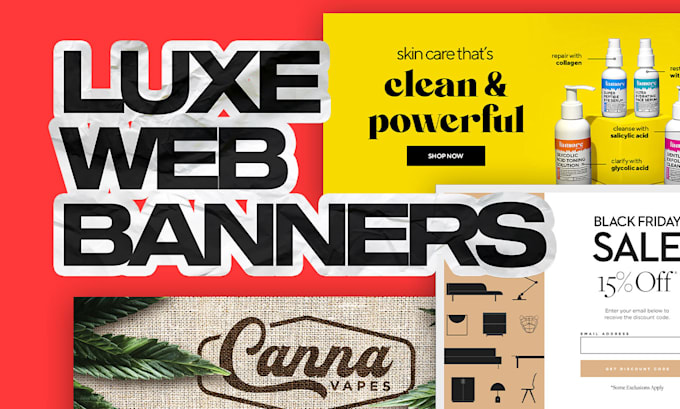 create high quality web banner designs