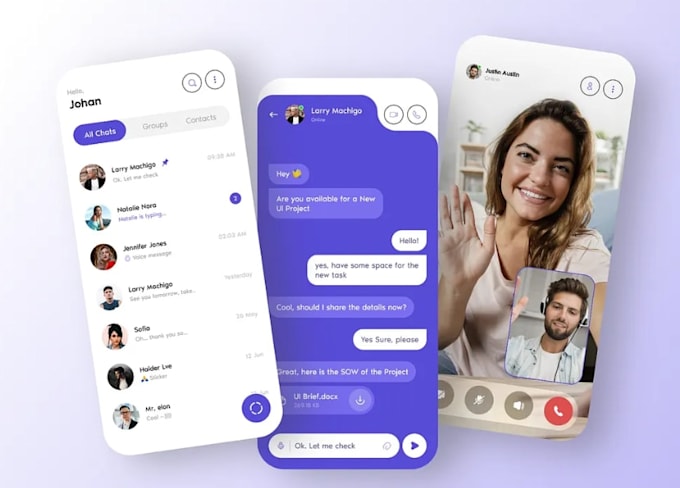 develop a custom chat app like whatsapp with advanced messaging features