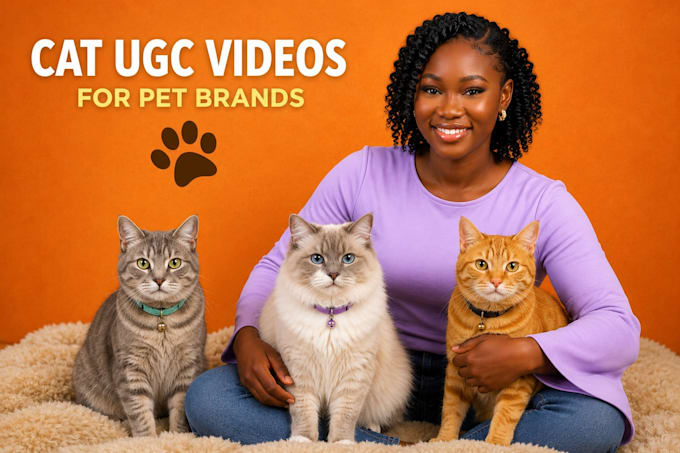 create high converting cat ugc video ads for your pet brand