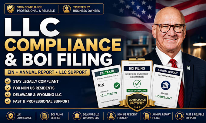 handle llc formation ein boi filing and annual compliance