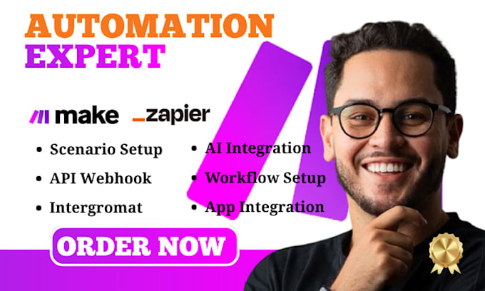 fix make come setup, make com automation, make expert, made com API integration