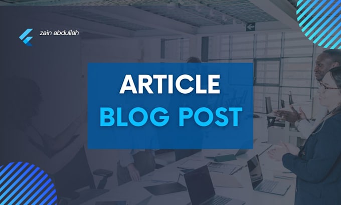 prepare article and blog post