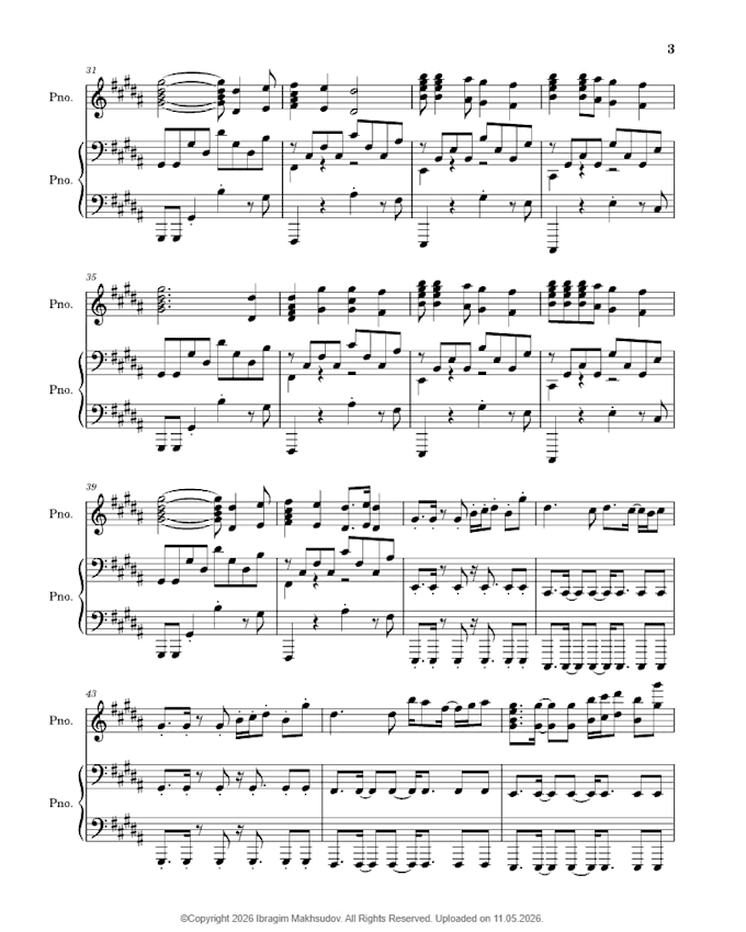 transcribe your song into professional sheet music