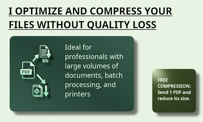 professionally reduce PDF size without losing quality