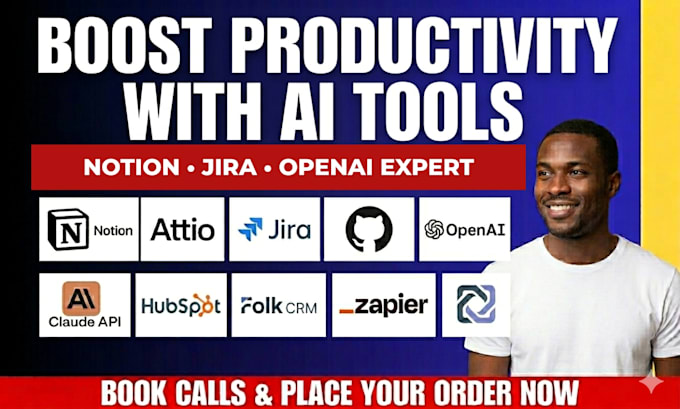 notion attio jira github openai claude api hubspot folk crm zapier integration