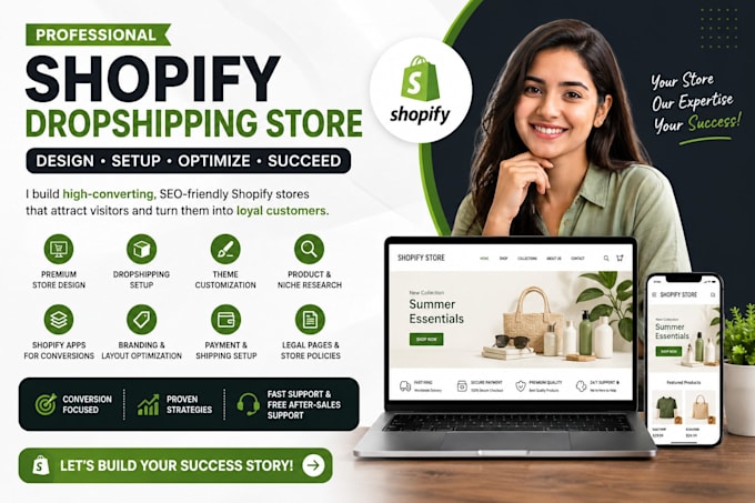 build and design shopify