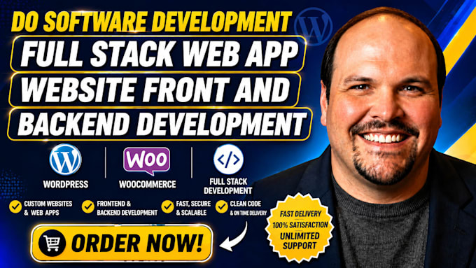 do software development full stack web app website front and backend development