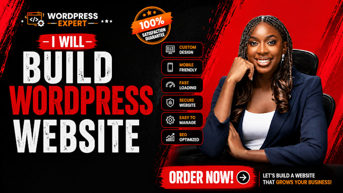 build a wordpress website on godaddy, bluehost, or hostinger