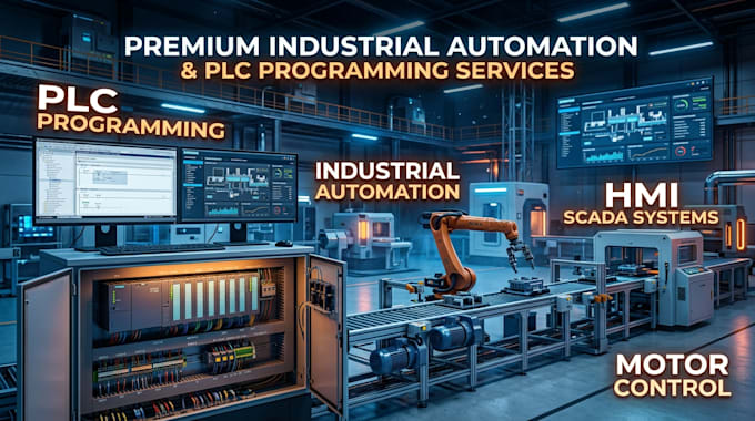provide plc programming for machines motors and automation