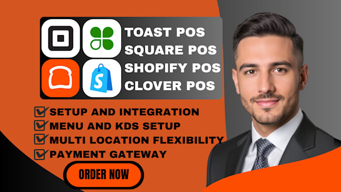 setup your pos system with square toast clover shopify with integrations