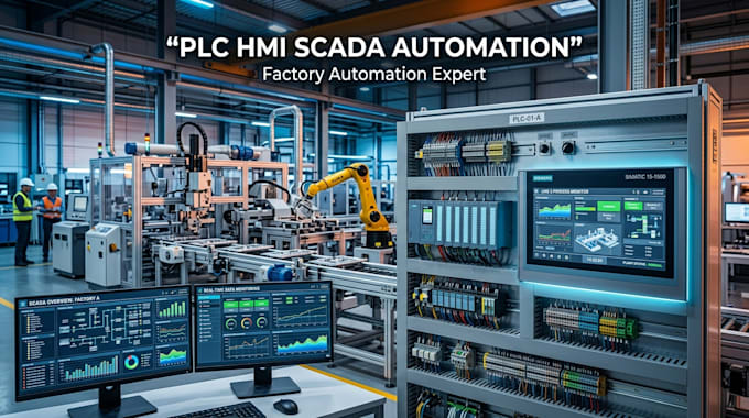 develop plc hmi scada systems for factory automation