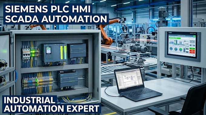 program siemens plc hmi scada for industrial automation