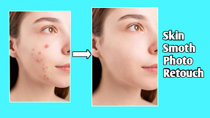 do skin retouching photo editing