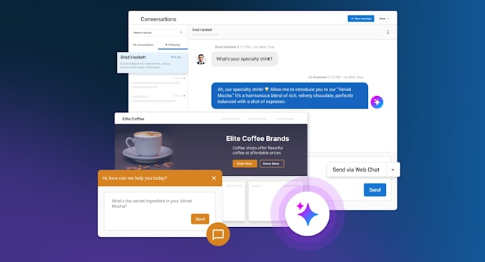 build your website with an ai web receptionist