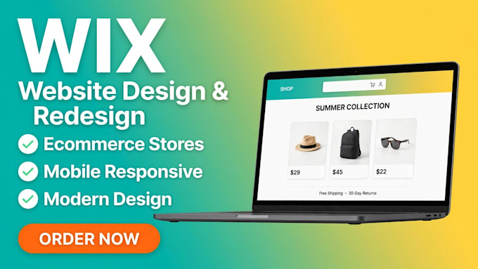 design redesign wix website, wix ecommerce store, wix studio expert
