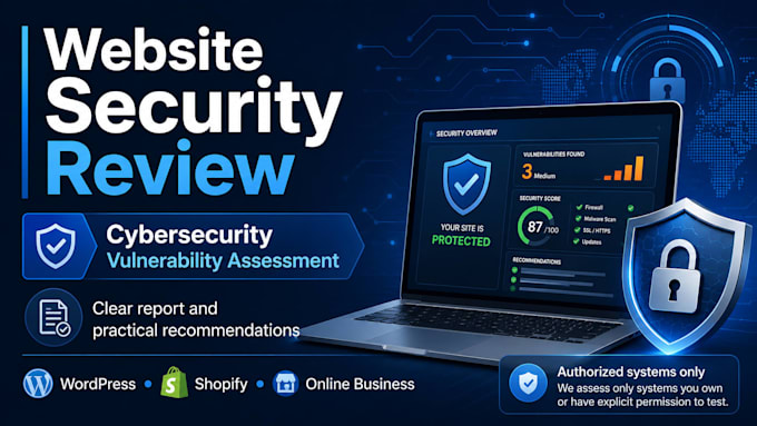 review your website security