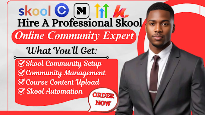 skool community setup skool online course skool online community skool manager
