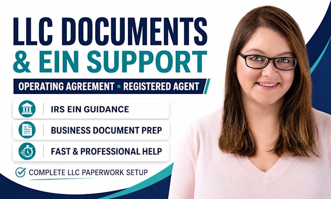 prepare llc documents ein and operating agreement