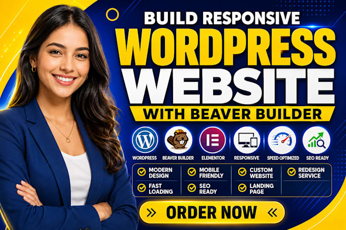 build a stunning responsive wordpress website with beaver builder