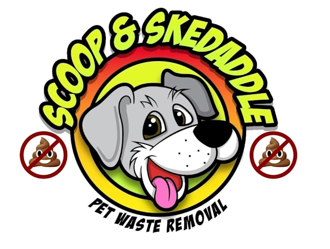 create a professional pet waste service logo design