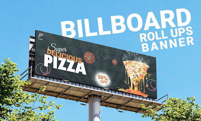 design banner ads, billboards, hoardings, yard sign