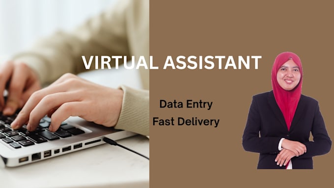 be your reliable virtual assistant for admin tasks and data entry