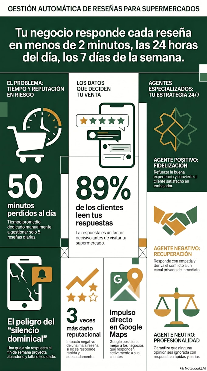 responde con agente ia las reseñas de google business