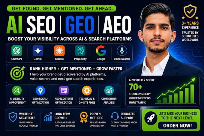 on page GEO aeo and ai SEO optimization for websites