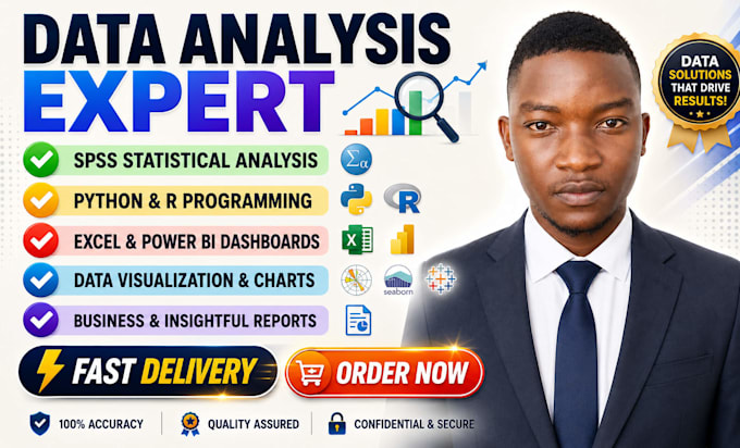 do statistical data analysis,spss, python, r, stata, excel,matlab,google sheets