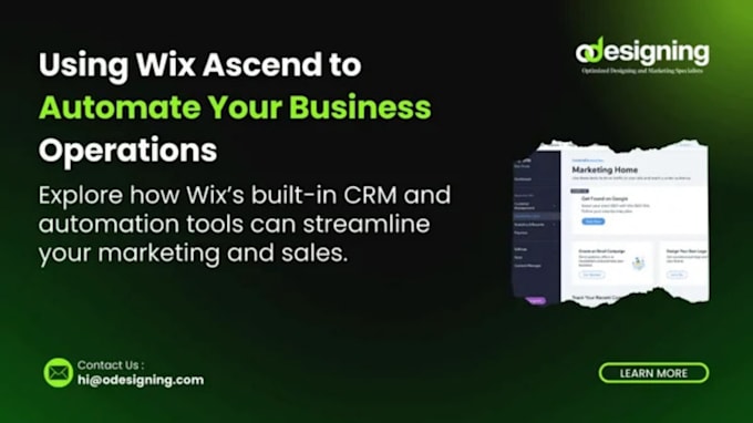 setup wix CRM automation wix booking workflows and API integration to boost sale
