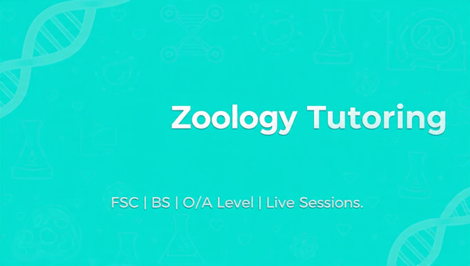 be expert zoology, biology tutor for o a levels