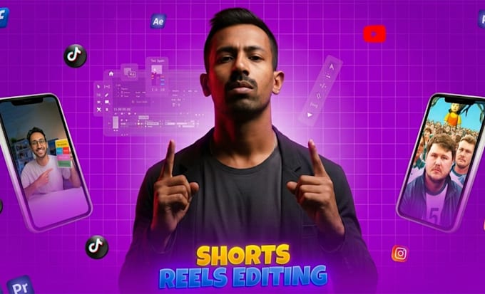 edit reels and shorts with motion graphics