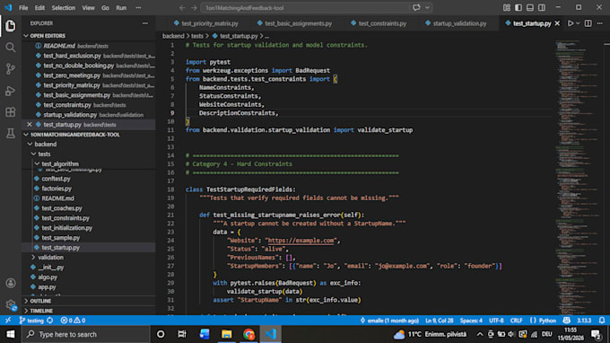 debug your python backend code and fix errors fast