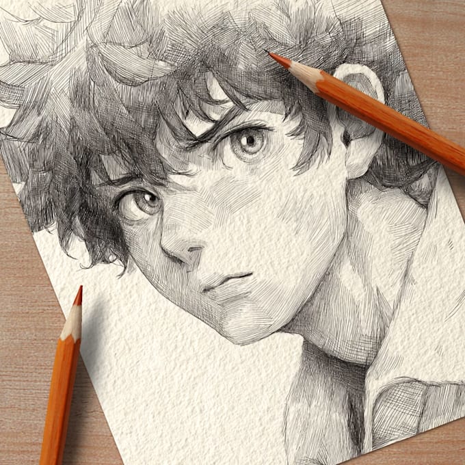 Draw anime art illustration, original character, fanart by Elsabessel ...