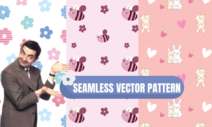 make machine ready seamless vector patterns