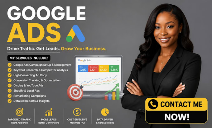 create and manage highconverting google ads PPC campaigns