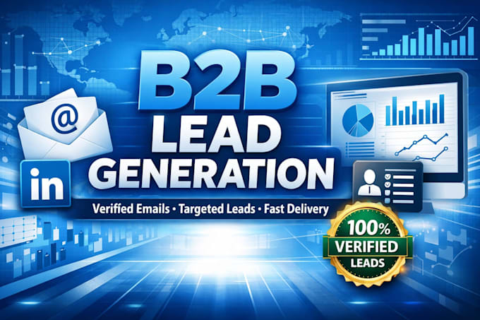build targeted b2b lead generation and verified prospect