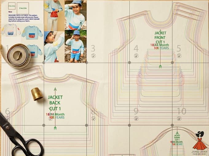 do pattern making grading and PDF sewing pattern